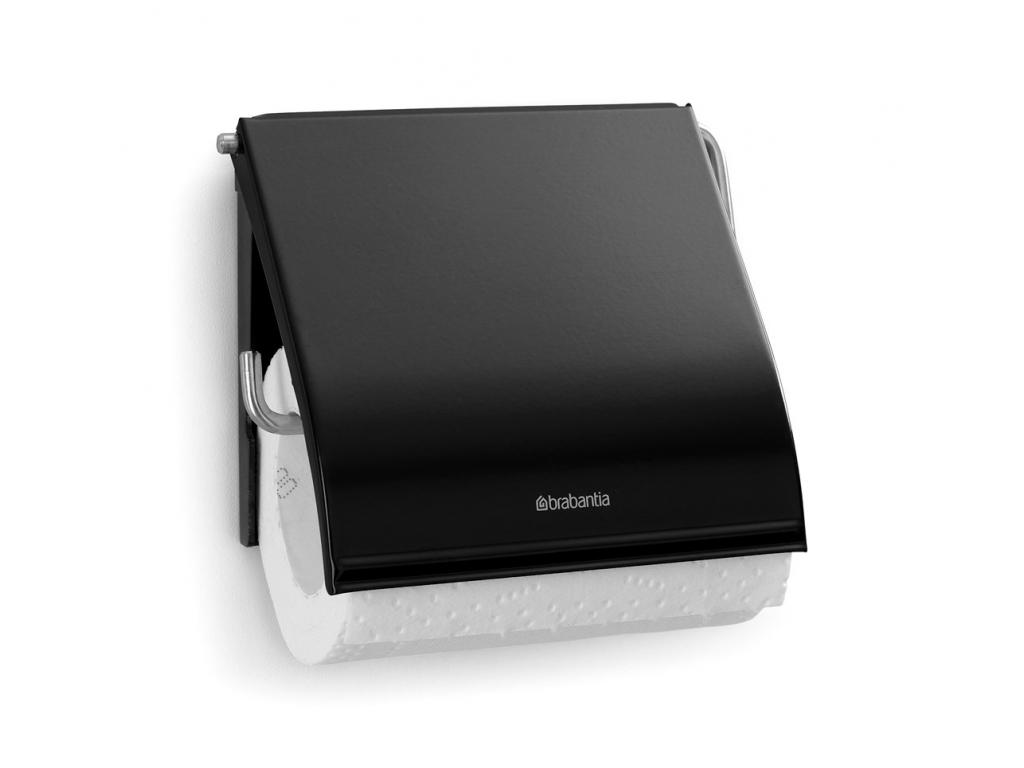 TOILETROLHOUDER CLASSIC ZWART