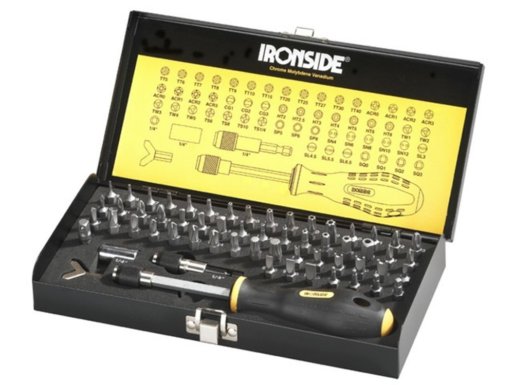 SET 60 BITS TX-PH-PZ-HEX-SL 1/4'x25MM