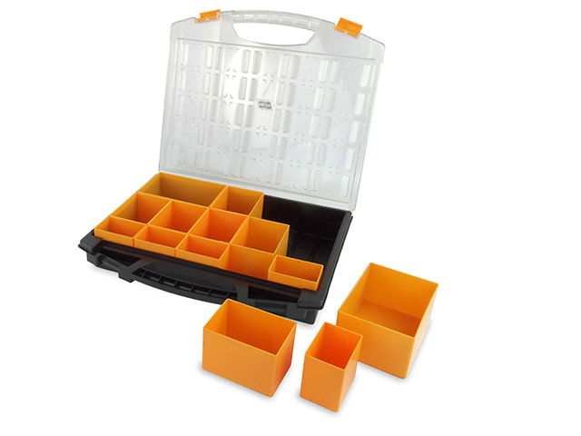 OPBERGDOOS + VAKJES 430X370X85MM