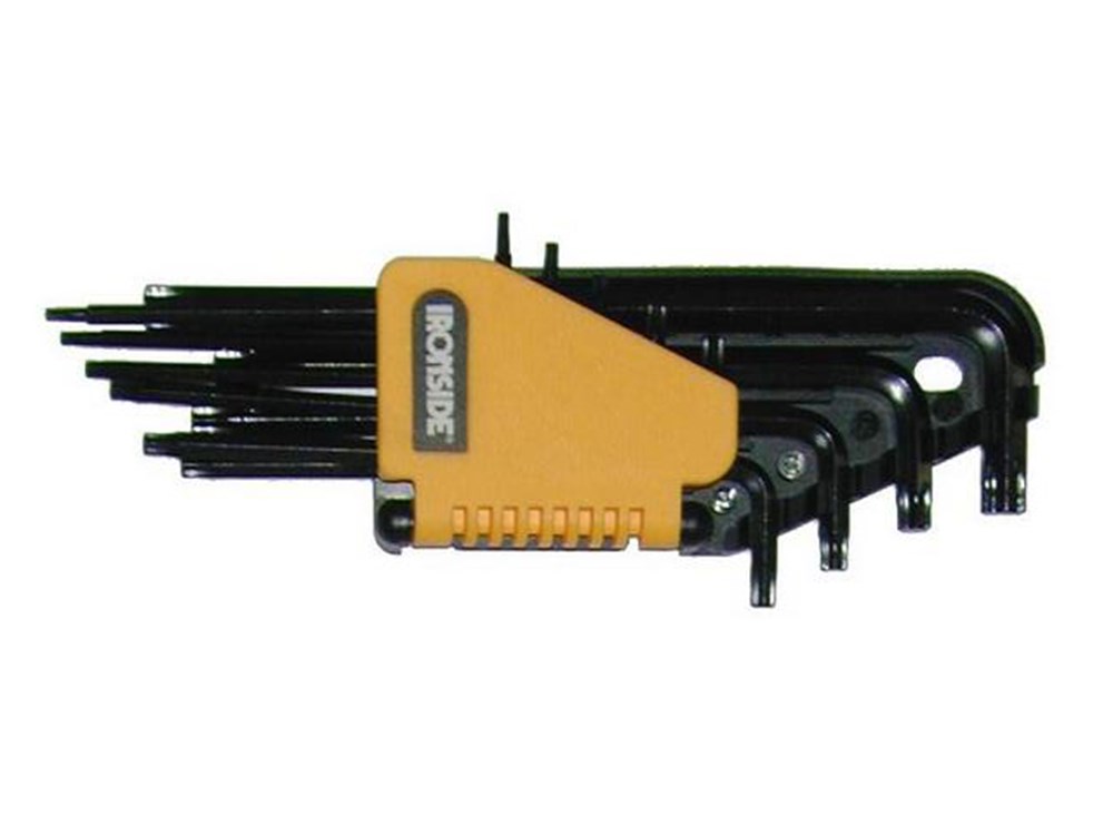 Set Van 9 Inbussleutels Torx 8 Tot 50mm