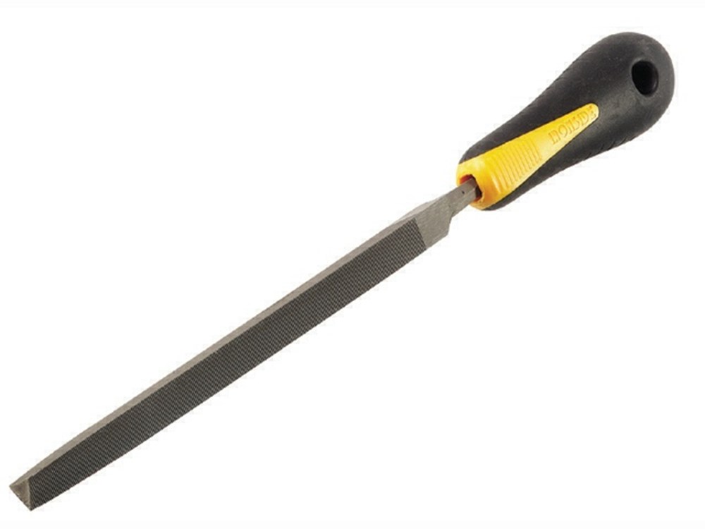 VIJL DRIEHOEKIG HALFZOET 150MM