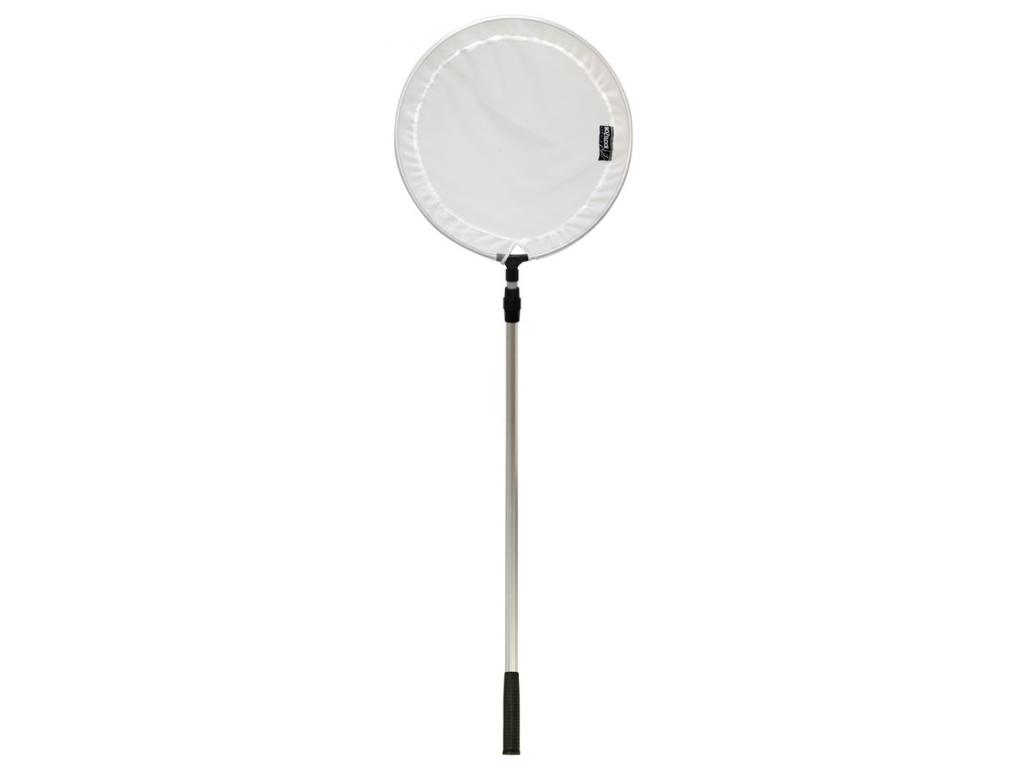 Hozelock blad & algen schepnet large rond (Ø 39 cm) met 2 delige aluminium telescopische steel 100-1