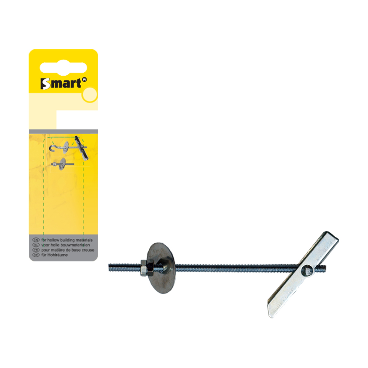 Cheville Basculante + Tige M6x95 Zn