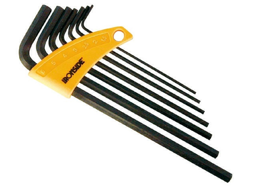 SET VAN 7 INBUSSLEUTELS 5/6'' TOT 3/16''