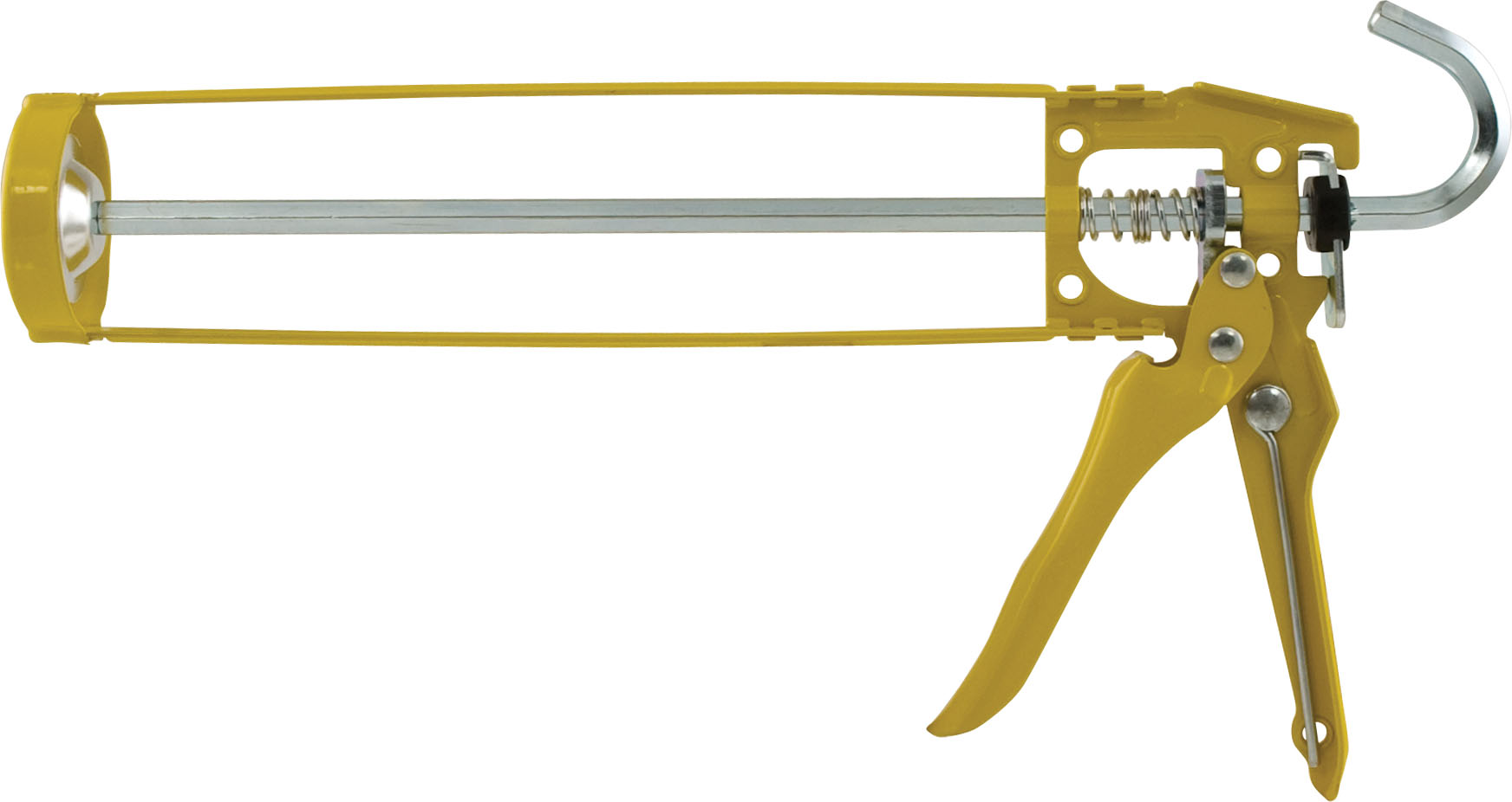 KOKERPISTOOL METAAL - 1 ST - GEEL