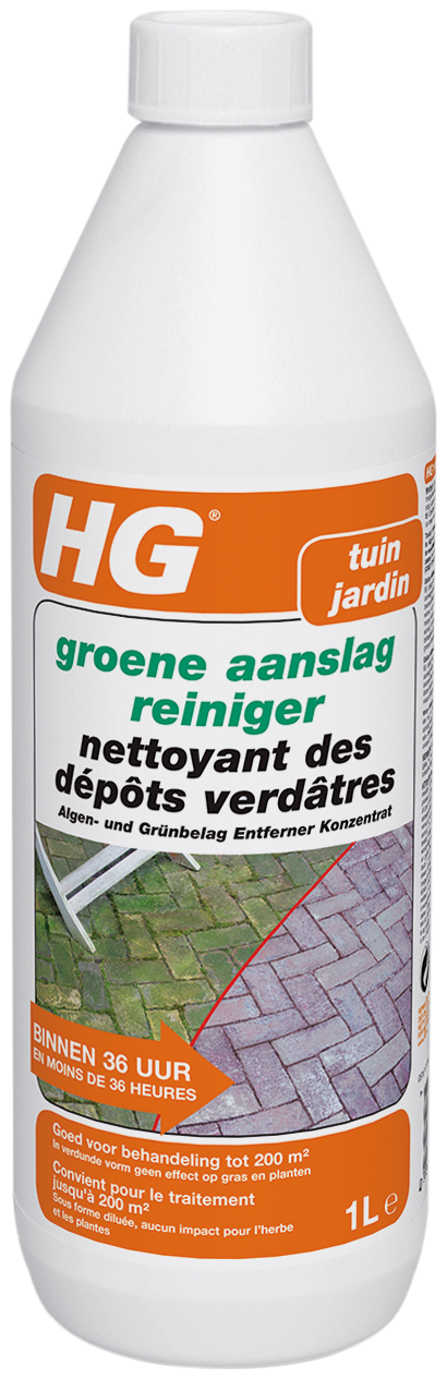 Hg Nettoyant Des Dépôts Verdâtres 1l